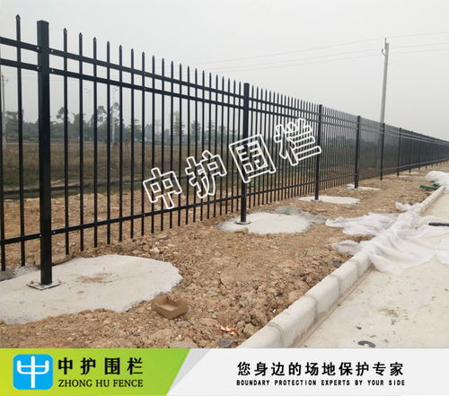 广州学校金属围栏 矮墙加高铁艺围栏 佛山厂房锌钢护栏制造商